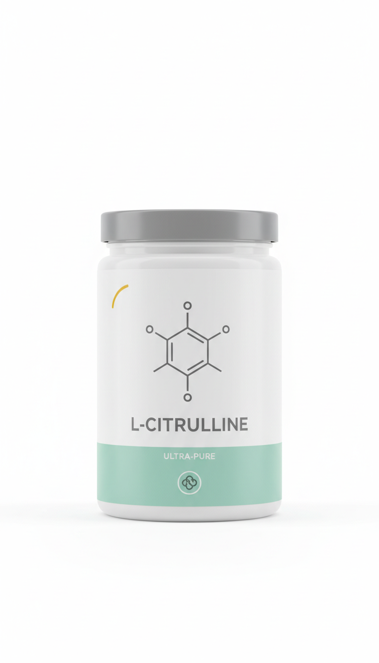 Ultra-pure l-citrulline powder jar
